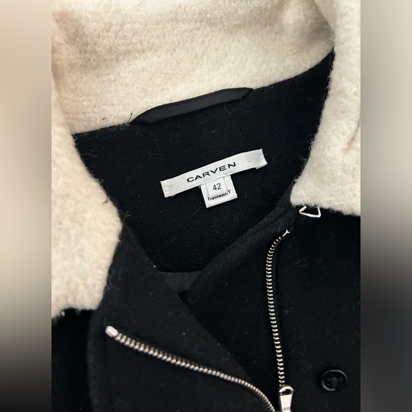 Carven Wool and Cashmere Blend Wool Jacket - Picture 2 of 4